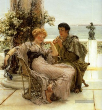  romantische - Umwerben Sie den Vorschlag Romantiker Sir Lawrence Alma Tadema